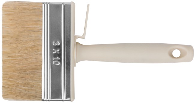 Макловица, натур. светлая щетина, пластиковый корпус "мини" 30 х 100 мм