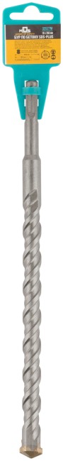 Бур по бетону SDS PLUS с двойной резьбой 16х260 мм Бур по бетону SDS PLUS с двойной резьбой 16х260 мм
