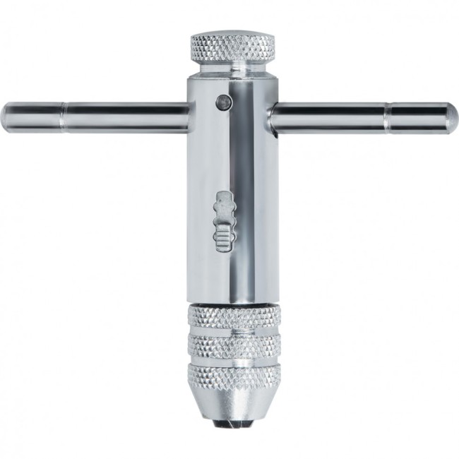 Вороток для метчиков М3-М8, хромированный, с трещоткой Matrix Вороток для метчиков М3-М8, хромированный, с трещоткой Matrix