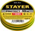 STAYER PROTECT-10, 15 мм х 10 м, 5 000 В, желто-зеленая, не поддерживает горение, изолента ПВХ, Professional (12291-S)