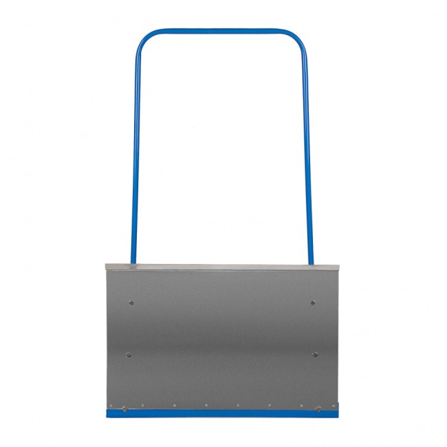 Движок для уборки снега, стальной, оцинкованный, 750 х 410 х 1100 мм, стальная рукоятка, Россия, Сибртех