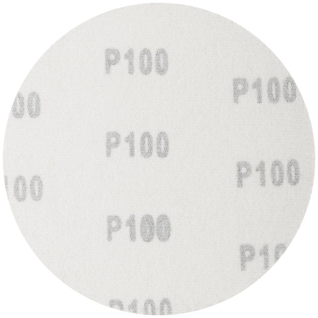 Круги абразивные шлифовальные на ворсовой основе под "липучку" ( Р100, 125 мм, 5шт.), Cutop Profi