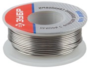 ЗУБР Sn 60%, Pb 40%, 100 гр, припой (55420-100) ЗУБР Sn 60%, Pb 40%, 100 гр, припой (55420-100)