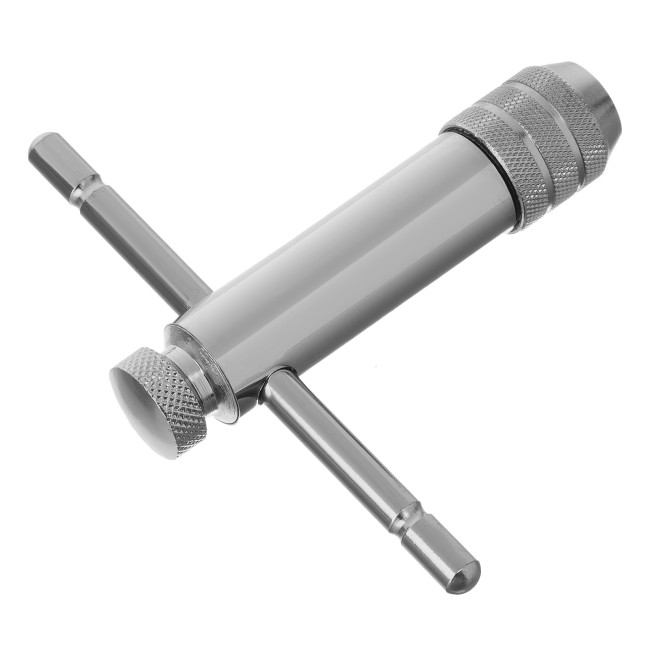 Вороток для метчиков М5-М12, хромированный, с трещоткой Matrix Вороток для метчиков М5-М12, хромированный, с трещоткой Matrix