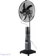 Вентилятор напольный Centek 70Вт, 1.35м, 50см, 9 скоростей, ПДУ, LED дисплей, беспроводной/увлажнение, ролики CT-5050