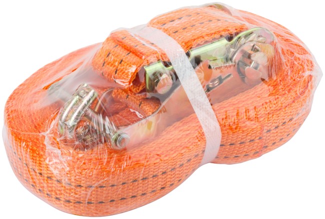 Ремень для крепления груза, храповый механизм, лента 38 мм x 12 м, 1500 / 3000 кг Ремень для крепления груза, храповый механизм, лента 38 мм x 12 м, 1500 / 3000 кг