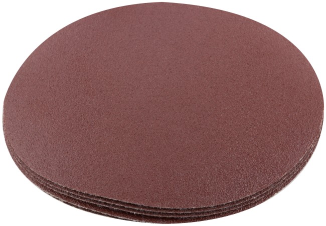 Круги абразивные шлифовальные на ворсовой основе под "липучку" ( Р120, 125 мм, 5шт.), Cutop Profi