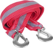 ЗУБР 2 крюка, 5 т, ширина ленты 55 мм, длина 4 м, буксировочный трос (61210-5) ЗУБР 2 крюка, 5 т, ширина ленты 55 мм, длина 4 м, буксировочный трос (61210-5)