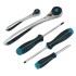 Набор инструментов, 1/4", 1/2", CrV, 120 зубьев, 78 предметов Gross