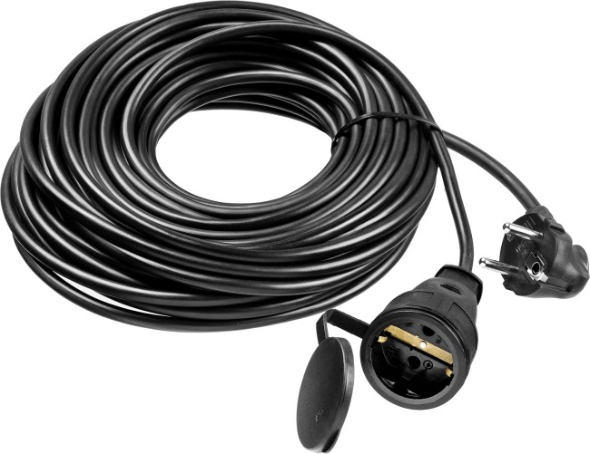 ЗУБР КГ-325-Ш, КГ, 3 х 2.5 мм2, 20 м, IP44, 4000 Вт, силовой удлинитель-шнур, Профессионал (55017-20) ЗУБР КГ-325-Ш, КГ, 3 х 2.5 мм2, 20 м, IP44, 4000 Вт, силовой удлинитель-шнур, Профессионал (55017-20)