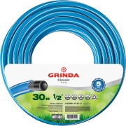 GRINDA Classic, 1/2″, 30 м, 25 атм, трёхслойный, армированный, сетчатое армирование полиамидной нитью, поливочный шланг (8-429001-1/2-30) GRINDA Classic, 1/2″, 30 м, 25 атм, трёхслойный, армированный, сетчатое армирование полиамидной нитью, поливочный шланг (8-429001-1/2-30)