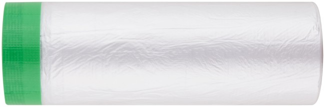 Clever Cover: укрывная пленка с ПЭ-лентой, статически заряжена, 7 мкр., 270 см х 17 м