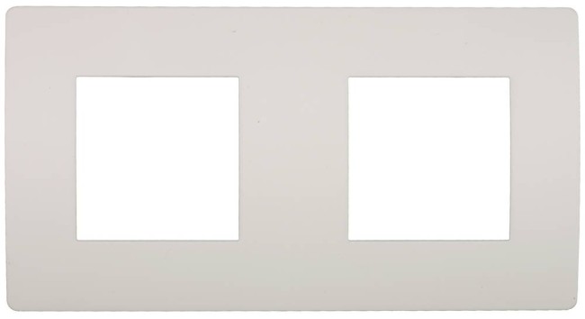 СВЕТОЗАР горизонтальная, 2 гнезда, накладная панель (SV-55210-2) СВЕТОЗАР горизонтальная, 2 гнезда, накладная панель (SV-55210-2)