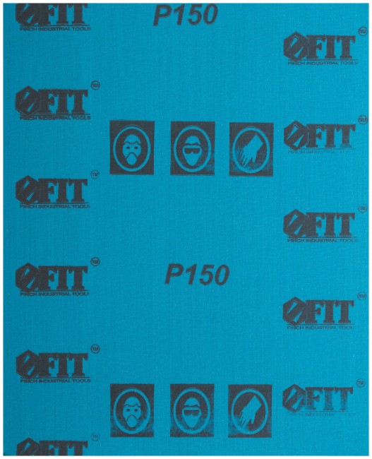 Листы шлифовальные водостойкие на тканевой основе, алюминий-оксидные, Профи 230х280 мм, 10 шт. Р 150