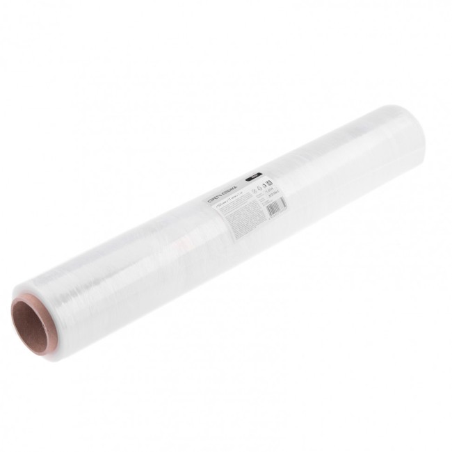 Стретч-пленка 500 мм, 17 мкм, 1 кг Россия Стретч-пленка 500 мм, 17 мкм, 1 кг Россия