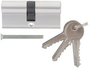 Цилиндровый механизм "Фабрика замков" 70 мм, ключ-ключ, хром Цилиндровый механизм "Фабрика замков" 70 мм, ключ-ключ, хром