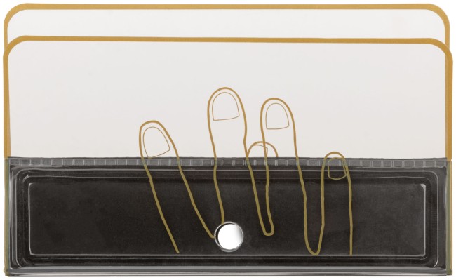 Шпатель декоративный двойной, 170 мм