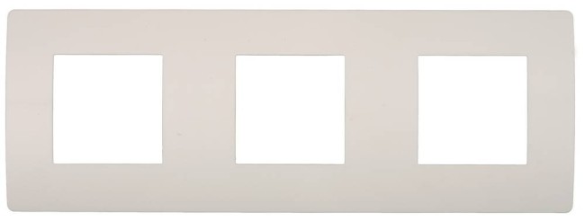 СВЕТОЗАР горизонтальная 3 гнезда, Накладная панель (SV-55210-3) СВЕТОЗАР горизонтальная 3 гнезда, Накладная панель (SV-55210-3)