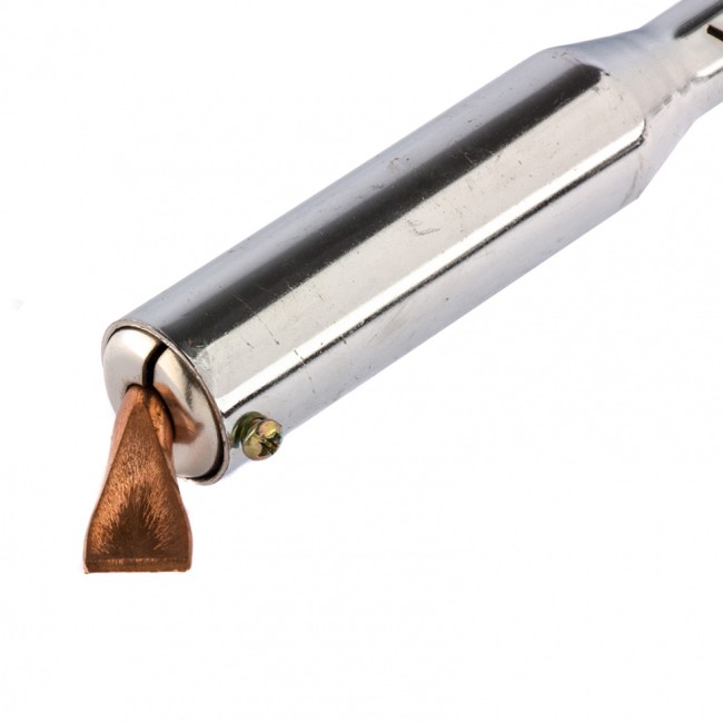 Паяльник электрика с ручкой из дерева, 100 Вт, 220 В Sparta Паяльник электрика с ручкой из дерева, 100 Вт, 220 В Sparta