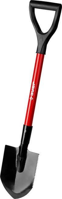 ЗУБР МАСТЕР, 210 х 155 х 840 мм, полотно 1.5 мм, закалено, стальной черенок с рукояткой, автомобильная лопата (39258)