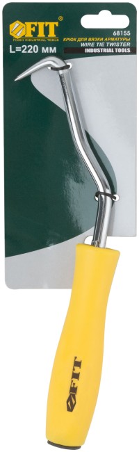 Крюк для вязки арматуры, пластиковая ручка 220 мм Крюк для вязки арматуры, пластиковая ручка 220 мм