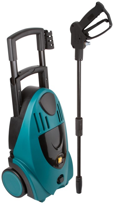 Мойка высокого давления эл. 1500 Вт; 135/90 бар; 1,0/4,0 бар; 348 л/ч; 50 C; индукц.мотор; колеса; коробка