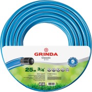 GRINDA Classic, 3/4″, 25 м, 20 атм, трёхслойный, армированный, сетчатое армирование полиамидной нитью, поливочный шланг (8-429001-3/4-25) GRINDA Classic, 3/4″, 25 м, 20 атм, трёхслойный, армированный, сетчатое армирование полиамидной нитью, поливочный шланг (8-429001-3/4-25)