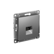 AtlasDesign Сталь Розетка компьютерная RJ45, механизм | ATN000983 | SE