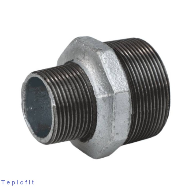 "Ниппель чуг перех оц Ду20х15 (3/4""х1/2"") НР Fittex PLUS"