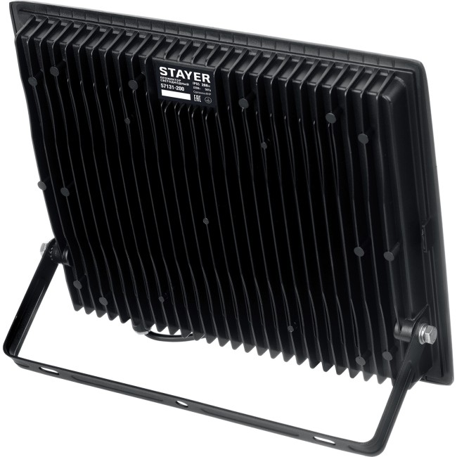 STAYER LED-MAX, 200 Вт, 6500K, IP 65,IP 65, светодиодный прожектор (57131-200)