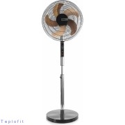 Напольный вентилятор Centek (сталь) 75Вт, ПультДУ, LED, 50см, 1.8м, 3 ск, Металич. лопасти CT-5019