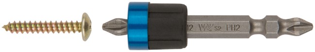 Адаптер для шурупов магнитн. WP Профи + 1 бита 65 мм, S2 сталь РН2 / РН2 Адаптер для шурупов магнитн. WP Профи + 1 бита 65 мм, S2 сталь РН2 / РН2