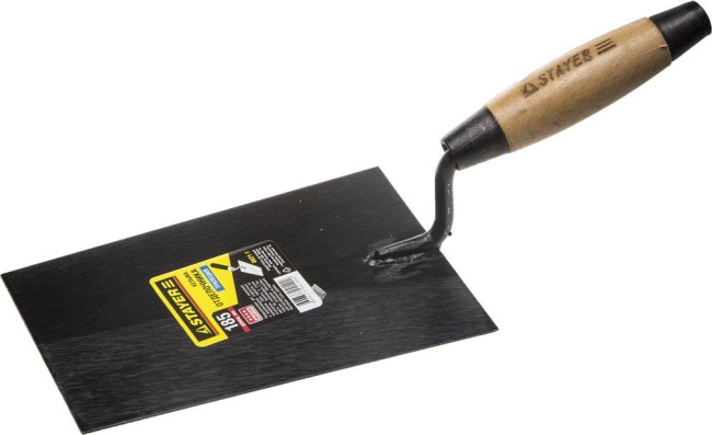 STAYER 185 мм, деревянная ручка, кельма отделочника (0821-1) STAYER 185 мм, деревянная ручка, кельма отделочника (0821-1)