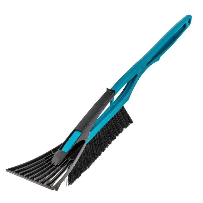 Щетка-сметка для снега со скребком 530 мм, бирюзовая Sparta Россия Щетка-сметка для снега со скребком 530 мм, бирюзовая Sparta Россия