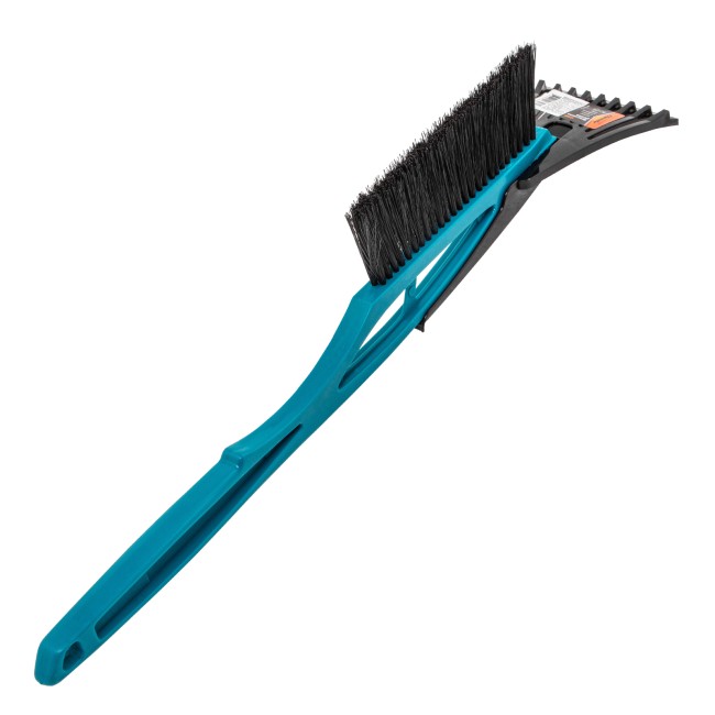 Щетка-сметка для снега со скребком 530 мм, бирюзовая Sparta Россия Щетка-сметка для снега со скребком 530 мм, бирюзовая Sparta Россия