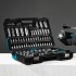 Набор инструментов, 1/4", 1/2", CrV, 120 зубьев, 109 предметов Gross