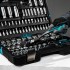 Набор инструментов, 1/4", 1/2", CrV, 120 зубьев, 109 предметов Gross