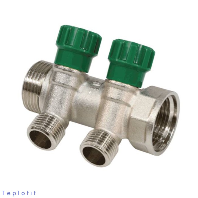 "Коллектор лат клап рег 1"" м/р 2в 1/2"" ПУ н/р 36мм M210 SantechSystems"