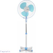 Напольный вентилятор Centek CT-5015 (синий) 40Вт, LED, 43см, 1.25м, 3 скорости, автоповорот, CT-5015 Blue