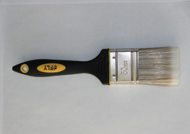 Кисть плоская Fly, Elite, искусственная щетина, 100 мм Кисть плоская Fly, Elite, искусственная щетина, 100 мм