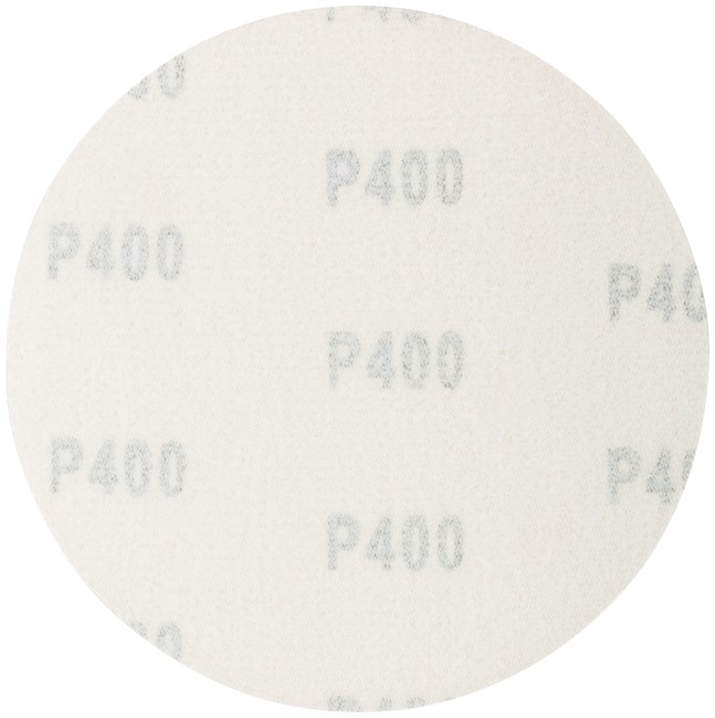 Круги абразивные шлифовальные на ворсовой основе под "липучку" ( Р400, 125 мм, 5шт.), Cutop Profi