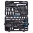 Набор инструментов, 1/2", 3/8", 1/4", CrV, 120 зубьев, 216 предметов Gross