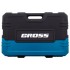Набор инструментов, 1/2", 3/8", 1/4", CrV, 120 зубьев, 216 предметов Gross