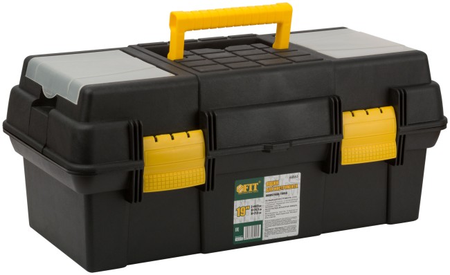 Ящик для инструмента пластиковый 19" ( 485х245х215 мм )