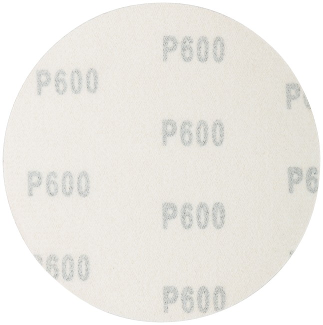 Круги абразивные шлифовальные на ворсовой основе под "липучку" ( Р600, 125 мм, 5шт.), Cutop Profi