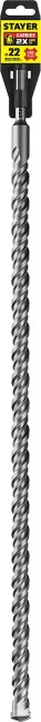STAYER 22 x 1000 мм, SDS-plus бур, Professional (2930-1000-22) STAYER 22 x 1000 мм, SDS-plus бур, Professional (2930-1000-22)