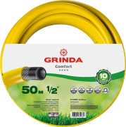 GRINDA Comfort, 1/2″, 50 м, 30 атм, трёхслойный, армированный, поливочный шланг (8-429003-1/2-50) GRINDA Comfort, 1/2″, 50 м, 30 атм, трёхслойный, армированный, поливочный шланг (8-429003-1/2-50)