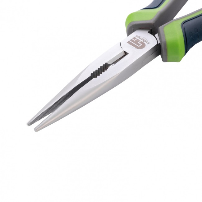 Длинногубцы прямые, 200 мм, трехкомпонентные рукоятки Сибртех Длинногубцы прямые, 200 мм, трехкомпонентные рукоятки Сибртех