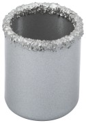 Коронка кольцевая по кафелю карбидная, глубина пропила 25 мм, 22 мм Коронка кольцевая по кафелю карбидная, глубина пропила 25 мм, 22 мм