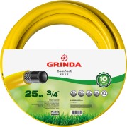GRINDA Comfort, 3/4″, 25 м, 25 атм, трёхслойный, армированный, поливочный шланг (8-429003-3/4-25) GRINDA Comfort, 3/4″, 25 м, 25 атм, трёхслойный, армированный, поливочный шланг (8-429003-3/4-25)